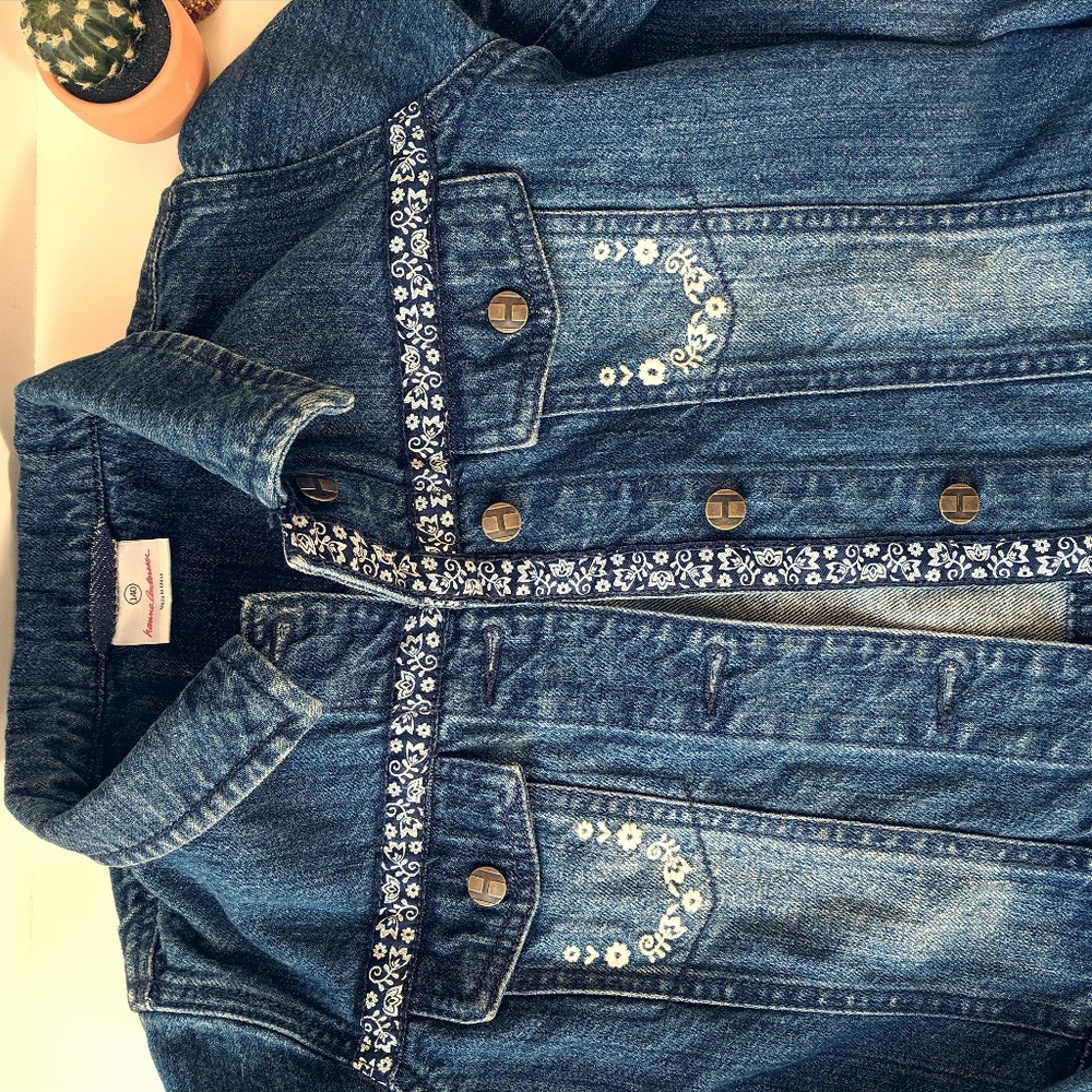 Hanna Andersson Girls Denim Jacket